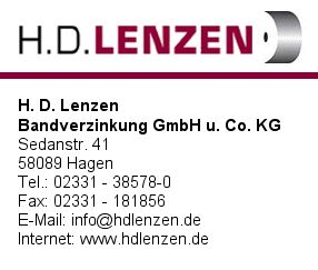 Lenzen Bandverzinkung GmbH u. Co. KG, H. D.