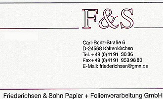 Friedrichsen & Sohn GmbH