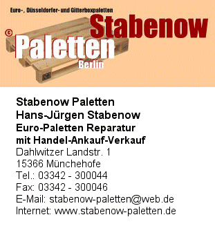 Stabenow Paletten, Hans-Jrgen Stabenow
