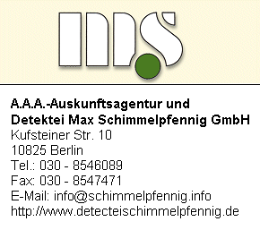 A.A.A.-Auskunftsagentur und Detektei Max Schimmelpfennig GmbH