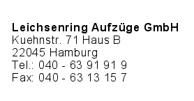 Leichsenring Aufzge GmbH
