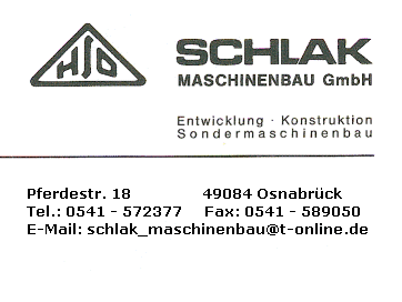 Schlak Maschinenbau GmbH, Hans
