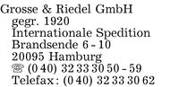 Grosse & Riedel GmbH