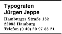 Typografen Jrgen Jeppe