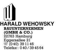 Wehowsky (GmbH & Co.), Harald