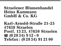 Straelener Blumenhandel Heinz Kammann GmbH & Co. KG