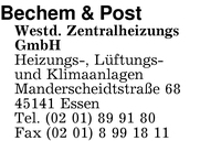 Bechem & Post Westd. Zentralheizungs GmbH
