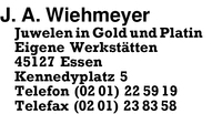 Wiehmeyer, Joachim A.