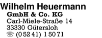Heuermann GmbH + Co. KG, Wilhelm