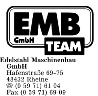 Edelstahl Maschinenbau GmbH