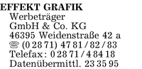 Effekt Grafik Werbetrger GmbH & Co. KG