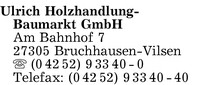 Ulrich Holzhandlung-Baumarkt GmbH