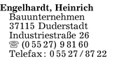 Engelhardt, Heinrich