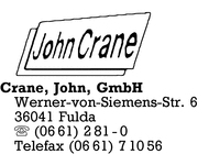 Crane GmbH, John