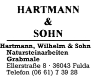 Hartmann & Sohn, Wilhelm