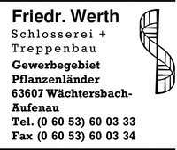 Werth, Friedrich