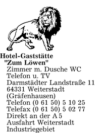 Hotel-Gaststtte Zum Lwen