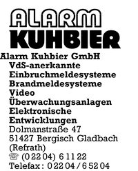 Alarm Kuhbier GmbH