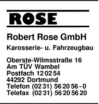 Rose GmbH, Robert