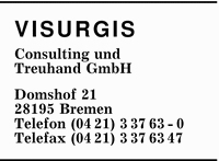 Visurgis Consulting und Treuhand GmbH
