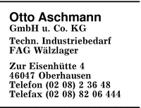 Aschmann, Otto, GmbH & Co. KG