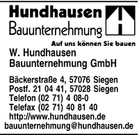 Hundhausen Bauunternehmung GmbH, W.