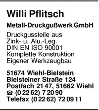 Pflitsch, Willi, GmbH