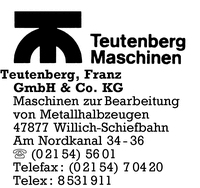 Teutenberg, Franz, GmbH & Co. KG