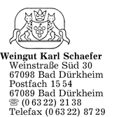 Weingut Karl Schaefer
