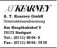 Kearney, A. T., GmbH