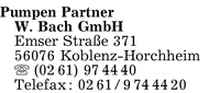 Pumpen Partner W. Bach GmbH