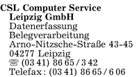 CSL Computer Service Leipzig GmbH