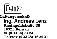 Lftungstechnik Ing. A. Lenz