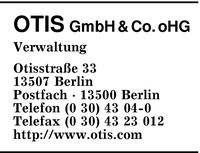 Otis GmbH & Co. oHG