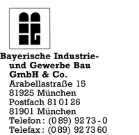 Bayerische Industrie- und Gewerbe Bau GmbH & Co.