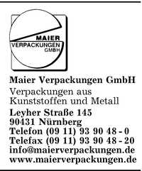 Maier Verpackungen GmbH