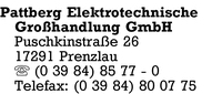 Pattberg Elektrotechnische Grohandlung GmbH