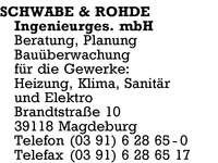 Schwabe & Rohde Ingenieurgesellschaft mbH