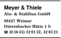 Meyer & Thiele Alu- & Stahlbau GmbH