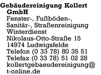 Gebudereinigung Kollert GmbH