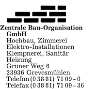 Zentrale Bau-Organisation GmbH