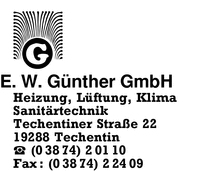 Gnther GmbH, E. W.