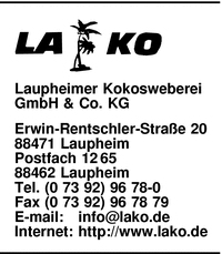 Laupheimer Kokosweberei GmbH & Co. KG