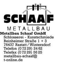 Metallbau Schaaf GmbH