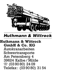 Huthmann Autokrane GmbH & Co. KG