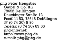 Peter Hengstler GmbH + Co. KG