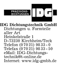 IDG-Dichtungstechnik GmbH