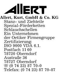 Allert GmbH & Co. KG, Kurt
