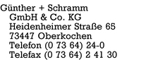 Gnther + Schramm GmbH & Co. KG