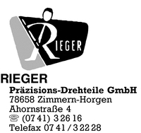 RIEGER Przisions-Drehteile GmbH